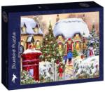 Bluebird Puzzle 1000 db-os puzzle - Winter Cottage (90152) (90152)