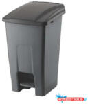 Planet Szemetes kuka pedálos műanyag 50 literes antracit/fekete UP227-216 (63661) - nyomtassotthon