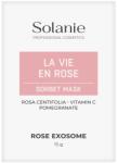 Solanie Masca-gel hidratanta pentru fata Rose Exosome La Vie En Rose 15g (SO24009) Masca de fata