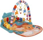 Mappy játszószőnyeg, zongorával és játékívvel, türkiz