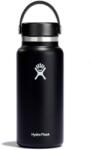 Hydro Flask Wide Mouth Flex Cap - rozsdamentes acél, 32 oz, 946 ml, Black