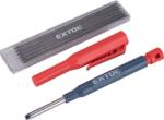 Extol Premium EXTOL 8853007 PREMIUM Jelölőceruza tokkal és cserélhető heggyel, 2, 8 mm, HB keménység