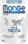 Monge Monoprotein Pate Kitten Macskaeledel (Pisztráng) - 85 g (149354)