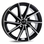 ALUTEC Jante aliaj ALUTEC SINGA DIAMANT-SCHWARZ-FRONTPOLIERT CB57.1 7.5X18 5X112 ET45