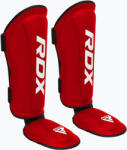 RDX Apărători de tibii și picioare RDX T1 Shin Instep Molded King red/white