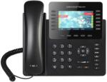 Grandstream GXP2170 VoIP telefon, fekete, 12 soros LCD kijelzővel (GXP2170HD)