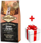 CARNILOVE Carnilove Lazac és pulyka nagy testű kutyakölyköknek 12 kg + INGYENES meglepetés a kutyádnak!