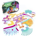 Clixo Păsări Tropicale - kit de construcție magnetic 22 piese (8-TRBD-TR22) Jucarii de constructii magnetice