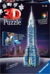 Ravensburger Világító 3D Puzzle Éjszakai Kiadás Chrysler Building 216 darabos (30812)