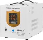 Kemot UPS Prosinus-2000/24 Tiszta Szinusz Hullámú Inverter 24V 230V 2000VA/1400W Töltési Funkcióval (URZ3428) (URZ3428)