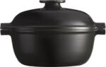 Emile Henry Oală ceramică Delight, 4 l, neagră (EH776640)
