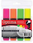 Optima Szövegkiemelő készlet OPTIMA 4 darabos (120924) - vectraline