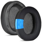 FixPremium Csere fülpárnák Sony WH-XB910N fejhallgatóhoz, Memóriahab + Textil + bőr, Fekete, Hűtő gél, 1 pár