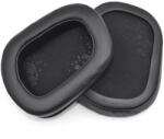 FixPremium Csere fülpárnák Logitech G633 Artemis, G933 Artemis fejhallgatóhoz, Memóriahab + PU bőr, Fekete, 1 pár
