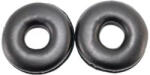 FixPremium Csere fülpárnák Logitech H600, H390, H609 fejhallgatóhoz, Memóriahab + PU bőr, Fekete, 1 pár