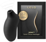 LELO Sona - hanghullámos csiklóizgató (fekete)