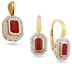 Heratis Forever Briliáns szett rubinnal 0, 260 ct IZBR086RS