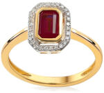 Heratis Forever Briliáns gyűrű rubinnal 0, 110 ct IZBR086R