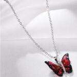 HARAHU ES-38831 Pillangó nyakék - Ezüst / Tip1 KP38831