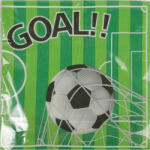 QX Szalvéta 33x33 cm Focis 20 db/csomag (364327)