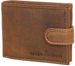 GreenDeed barna férfi bőr pénztárca (OP08/T BROWN)