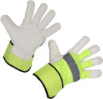 Kerbl Winter téli, kecskebőr kesztyű - neon színű, 9/L méret