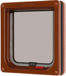 Kerbl Cat Mate® kétállásos, zárható macskaajtó - barna