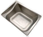 Albert Kerbl Rozsdamentes acél tál MiBowl automata tápadagolóhoz - 2 db/cs