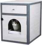 Kerbl Ida beltéri macskaház praktikus fiókkal - 45 x 58 x 60 cm
