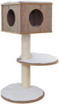 Kerbl Dinari light falra szerelhető macskabútor - fehér/barna, 110 cm