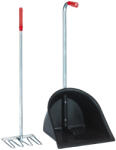 Kerbl Mistboy istállóinas, takarító szett - fekete, 75 cm