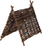 Kerbl Tipi sátor búvóhely rágcsálóknak - fa, 37x27 cm