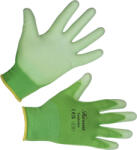 Kerbl Easy Garden kesztyű - zöld, PU bevonattal, 8