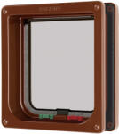 Kerbl Cat Mate® négyállásos, zárható macskaajtó - barna - delifarm - 14 590 Ft