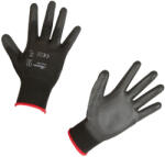 Kerbl Gnitter Black finomkötött kesztyű - fekete, 10-es méret