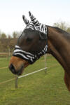 Kerbl Covalliero Zebra légymaszk, fülvédővel - cob