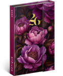  Mágneses zsebnaptár, 2026. évi, Purple Flower