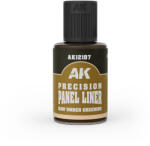 AK Interactive PRECISION PANELINER RAW UMBER GREENISH 30ml (AK12107)