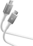Spigen Essential USB-C към USB-C кабел 100W бял EB10020CC (ACA08775)