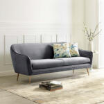  Canapea Prestige 194x83x86 cm Catifea Gri (cod AF 2462-74) (C460) Canapea