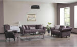  Set 3+2+1 Ibiza Lada Depozitare Tapitat Catifea Verde (C2586-7058) Canapea