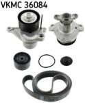 SKF Pompa apa + Set curea transmisie cu caneluri SKF VKMC 36084 (VKMC 36084)