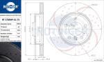 ROTINGER Disc frana ROTINGER GRAPHITE DRILLED & SLOTTED PLUS RT 2788HP-GL T5 (RT 2788HP-GL T5)
