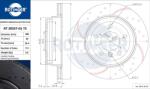 ROTINGER Disc frana ROTINGER GRAPHITE DRILLED & SLOTTED PLUS RT 20357-GL T5 (RT 20357-GL T5)