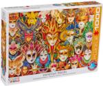 EUROGRAPHICS Пъзел Eurographics от 1000 части - Карнавални маски от Венеция (60005534)
