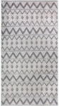 Vitaus Сив килим подходящ за пране 120x180 cm Zig Zag - Vitaus (KRN-6110-120x180)