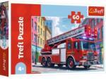Trefl Trefl: Tűzoltóautó - 60 darabos puzzle