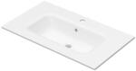 Fluminia Lavoar pentru mobilier Fluminia, din ceramică, slim, alb, 80 cm (LAV-80 ALB)