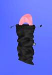 Satisfyer Treasure Bag - diszkrét tároló táska - közepes (fekete) - edeselet