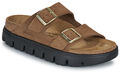 Papillio Papucsok Arizona Chunky Suede Barna 35